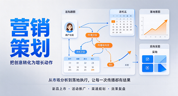 阜南县营销策划